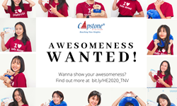 MỜI BẠN VỀ TEAM CHÚNG MÌNH CAPSTONE VIETNAM TUYỂN TÌNH NGUYỆN VIÊN CHO TRIỂN LÃM GIÁO DỤC MÙA XUÂN 2020